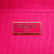 Prada B Prada Pink Hot Pink Canvas Fabric Small Canapa Logo Satchel Italy