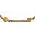 Chanel Vintage Medallion Metal Reversible Chain Belt 75 Gold