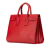 Saint Laurent Sac De Jour Small Leather Tote Handbag Red