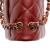 Chanel Classic Double Flap Jumbo Lambskin Leather Matelassè Handbag Red