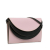 Marni AB Marni Pink Light Pink Calf Leather Triple Flap Crossbody Italy