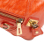 Prada B Prada Orange Calf Leather Vitello Shine Bauletto Satchel China