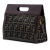 Fendi B Fendi Brown Canvas Fabric Mini Zucca Peekaboo Defender Italy