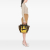 Celine B Celine Yellow with Brown Calf Leather Micro Tricolor Luggage Tote Italy