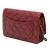 Chanel AB Chanel Red Caviar Leather Leather CC Quilted Caviar Wallet on Chain Italy