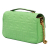 Fendi AB Fendi Green Light Green Nappa Leather Leather Small FF Nappa Embossed Chain Midi Baguette Italy