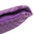Bottega Veneta AB Bottega Veneta Purple Dark Purple Nappa Leather Leather Nappa Intrecciato Turn Lock Clutch Italy