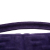 Fendi B Fendi Purple Dark Purple Velvet Fabric Zucca Embossed Baguette Satchel Italy