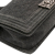 Chanel AB Chanel Gray Dark Gray Denim Fabric Old Medium Quilted Boy Flap Italy