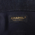 Chanel AB Chanel Blue Navy with Multi Denim Fabric Small Quilted and Tweed Boy Flap France