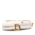 Christian Dior AB Dior White Pearl Canvas Fabric Embroidered Camouflage Saddle Bag Italy