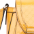 Gucci B Gucci Yellow Patent Leather Leather Microguccissima Patent Stirrup Crossbody Italy