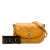 Gucci B Gucci Yellow Patent Leather Leather Microguccissima Patent Stirrup Crossbody Italy