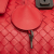 Bottega Veneta B Bottega Veneta Red Nappa Leather Leather Small Nappa Intrecciato Roma Satchel Italy