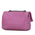 Bottega Veneta B Bottega Veneta Pink Nappa Leather Leather Baby Nappa Intrecciato Olimpia Crossbody Italy