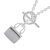 Hermès AB Hermès Silver SV925 / Sterling Silver Metal Sterling Silver Amulettes Constance Bracelet Italy