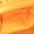 Bottega Veneta AB Bottega Veneta Orange Lambskin Leather Leather Lambskin The Mini Pouch Crossbody Italy