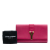 Saint Laurent B Saint Laurent Pink Hot Pink Calf Leather Chyc Ligne Clutch Italy