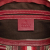 Gucci B Gucci Brown Beige with Red Coated Canvas Fabric Small GG Supreme Web Joy Boston Bag Italy