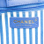 Chanel B Chanel Blue Calf Leather Chevron skin Coco Envelope Shoulder Bag France
