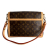 Louis Vuitton Boulogne Canvas Flap Shoulder Bag Monogram