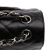 Chanel Classic Double Flap Jumbo Matelassè Caviar Leather Flap Handbag Black
