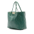 Goyard B Goyard Green Lime Coated Canvas Fabric Goyardine Saint Louis PM France