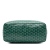 Goyard B Goyard Green Coated Canvas Fabric Goyardine Saint Louis PM France