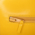 Chanel Boy Quilted Lambskin Leather Wallet on Chain Crossbody Yellow