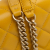 Chanel Boy Quilted Lambskin Leather Wallet on Chain Crossbody Yellow