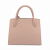 Prada Monochrome Saffiano Leather Tote Handbag Beige Pink