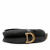 Christian Dior Saddle Canvas Saddle Handbag No Strap Black