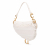 Christian Dior Saddle Canvas Saddle Handbag No Strap White