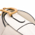 Christian Dior Saddle Grained Calfskin Leather No Strap Handbag White
