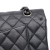 Chanel Classic Double Flap Medium Caviar Leather Matelassè Shoulder Bag Black