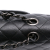 Chanel Classic Double Flap Medium Caviar Leather Matelassè Shoulder Bag Black