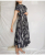 Giambattista Valli Navy blue smmer dress