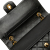 Chanel Vintage Classic Double Flap Medium Lambskin Leather Matelassè Shoulder Bag Black