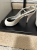 Chanel Black and white sling back heels