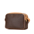 Celine B Celine Brown Coated Canvas Fabric Macadam Crossbody Italy