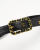 Chanel CC Leather Belt, Size 85
