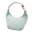 Gucci B Gucci Blue Light Blue Suede Leather G Square Hobo Italy