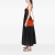 Celine B Celine Orange Dark Orange Calf Leather Nano Luggage Tote Italy