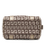 Fendi AB Fendi Brown Canvas Fabric Mini Zucchino Forever Bauletto Boston Bag Italy