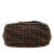 Fendi B Fendi Brown Canvas Fabric Small Zucca Artic Crossbody Italy