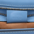 Gucci B Gucci Blue Light Blue Calf Leather Small Sylvie Web Satchel Italy