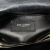 Saint Laurent Black Medium Chevron Sheepskin Monogram College Satchel Italy