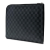 Louis Vuitton AB Louis Vuitton Black Damier Canvas Fabric Damier Graphite Pochette Jour GM France
