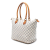Louis Vuitton B Louis Vuitton White Damier Canvas Fabric Damier Azur Saleya MM France