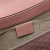 Gucci B Gucci Pink Calf Leather Medium Microguccissima Emily Shoulder Bag Italy